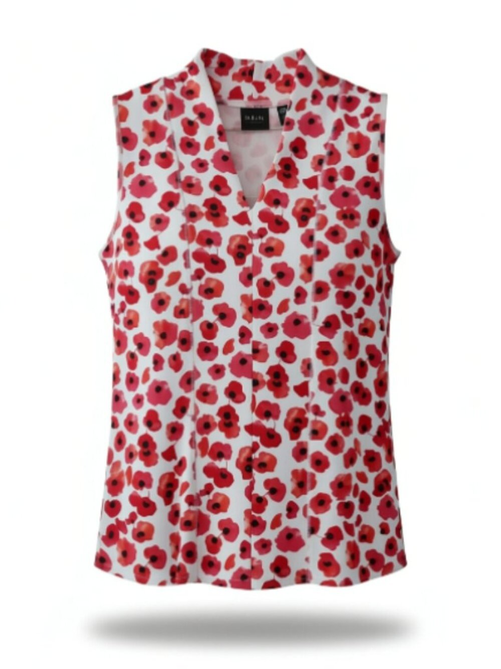 Rafella Studio Sleeveless Top Flower Print - Size Petite Small